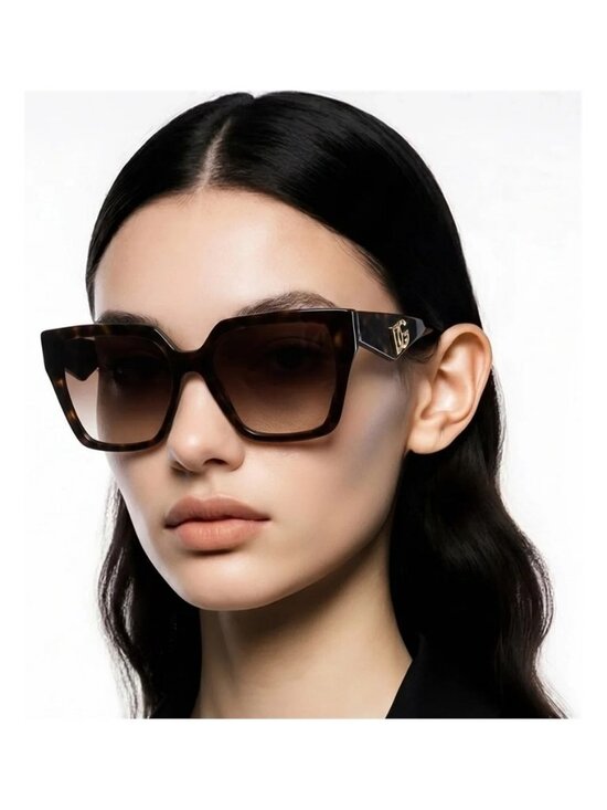 Dolce and Gabbana Brown Gradient Butterfly Ladies Sunglasses DG4438 502/13 55 main image 10